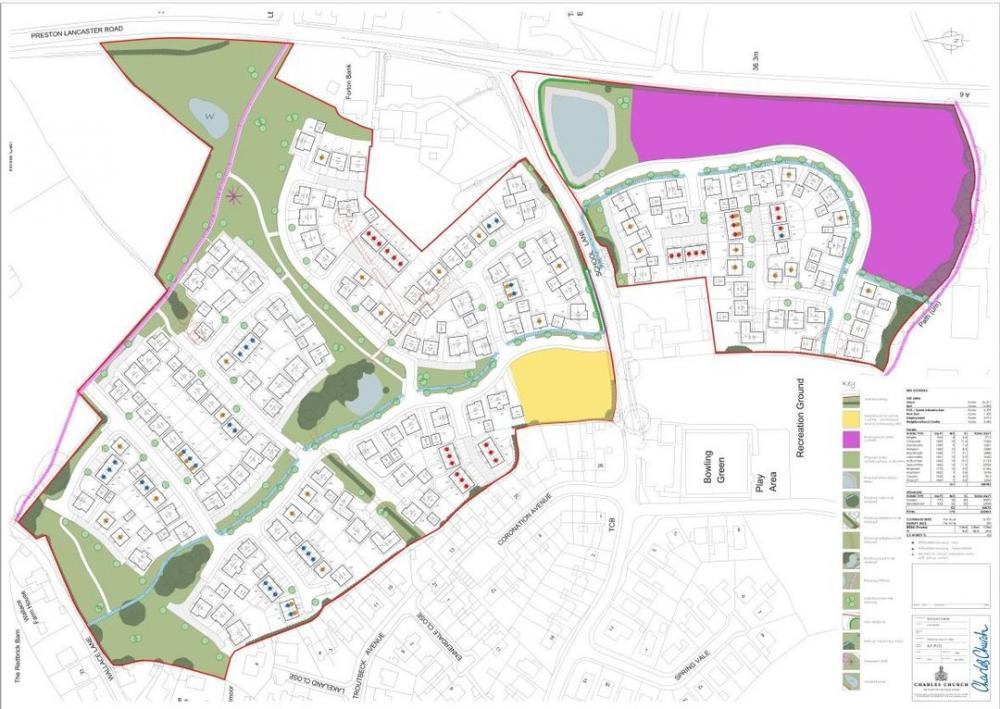 Planning Application for 173 new homes School Lane