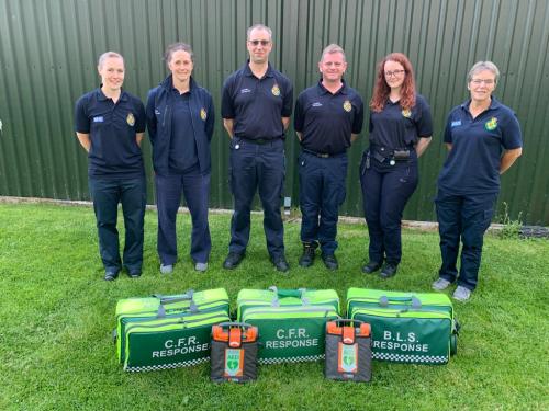 First Responders - Road Names & Postcodes map